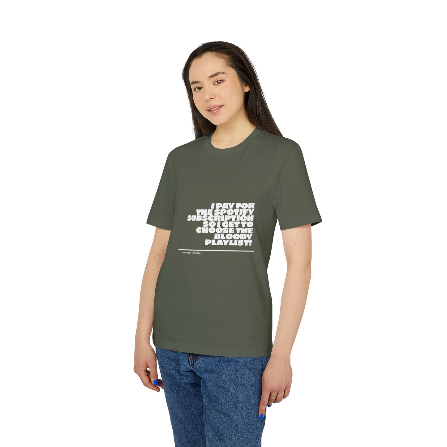 Spotify Subscription - Father's Day - Funny T-shirt | Organic Cotton